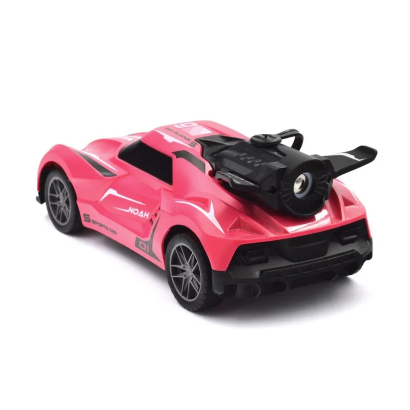 Автомобіль Spray Car на р/к – Sport (рожевий, 1:24, туман)