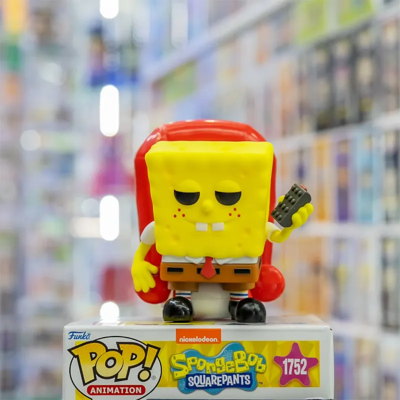 Ігрова фігурка Funko POP! серії Губка Боб - Мем (Ight Imma Head Out)