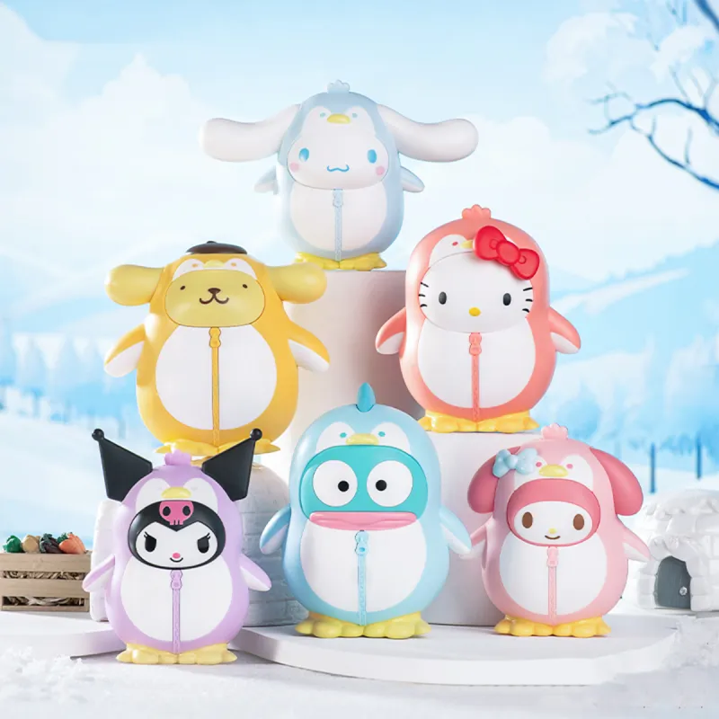 Механічна іграшка-сюрприз Pop Top Sanrio – Бал пінгвінів