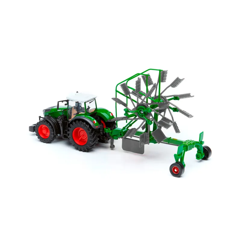 Модель - Трактор Fendt 1050 Vario з роторними валковими граблями