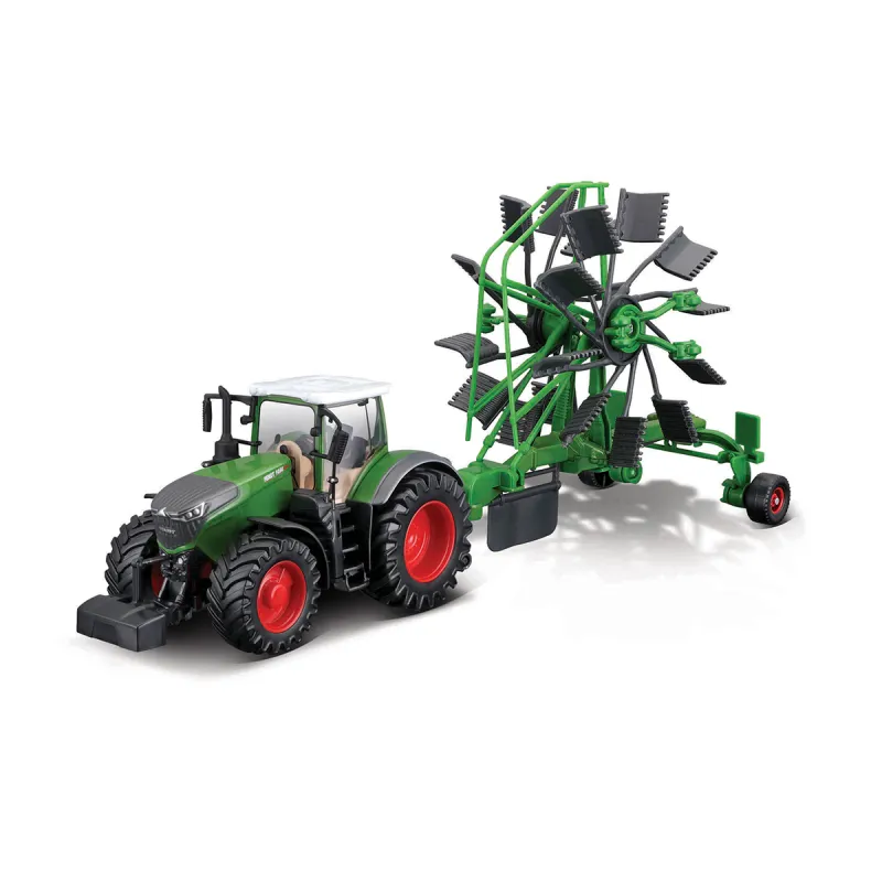 Модель - Трактор Fendt 1050 Vario з роторними валковими граблями