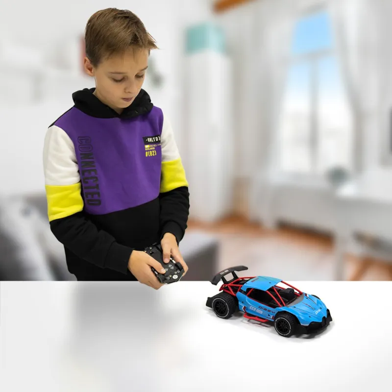 Автомобіль Gesture sensing з р/к та з сенсорним керуванням – Dizzy (блакитний, 1:16)