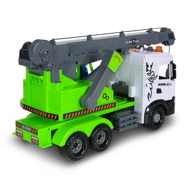 Автомодель серії Mid Truck – Автокран Scania (світло, звук)