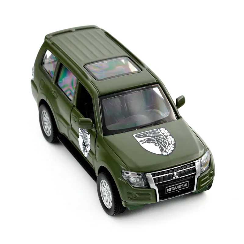 Автомодель серії Шеврони Героїв - Mitsubishi Pajero 4WD Tubro - 93 ОМБр