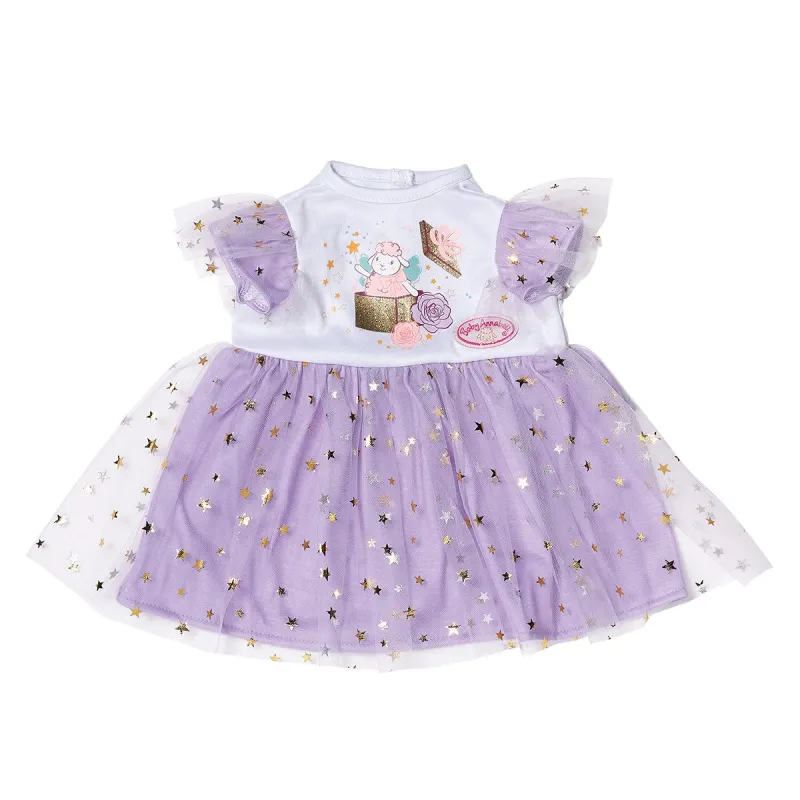 Одяг для ляльки Baby Annabell - Бузкова сукня