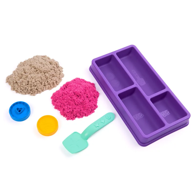 Набір піску для творчості - Kinetic Sand Кольорове печиво