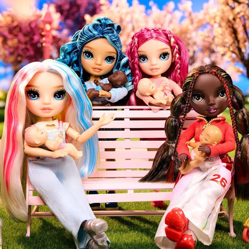 Ігровий набір з ляльками Rainbow High серії Junior High Babysitters — Стелла