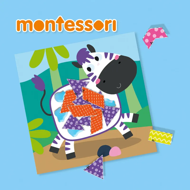Набір для творчості серії Montessori – Вирізай з тваринками