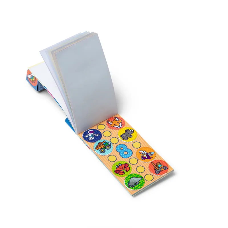 Melissa & Doug. Sticker WOW: Набір з мініблокноту та запасних наліпок для штампу «Сюрприз»