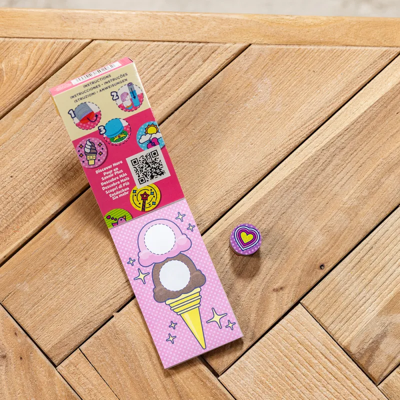 Melissa & Doug. Sticker WOW: Набір з мініблокноту та запасних наліпок для штампу «Улюблені речі»