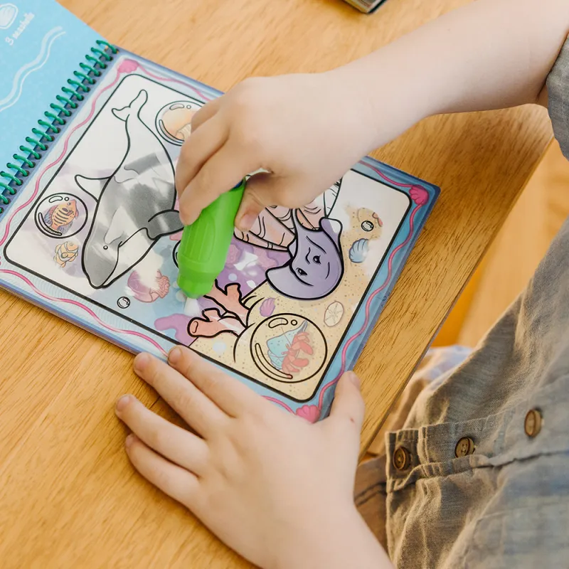 Melissa & Doug. Water WOW: Водна розмальовка з ручкою «Тварини»
