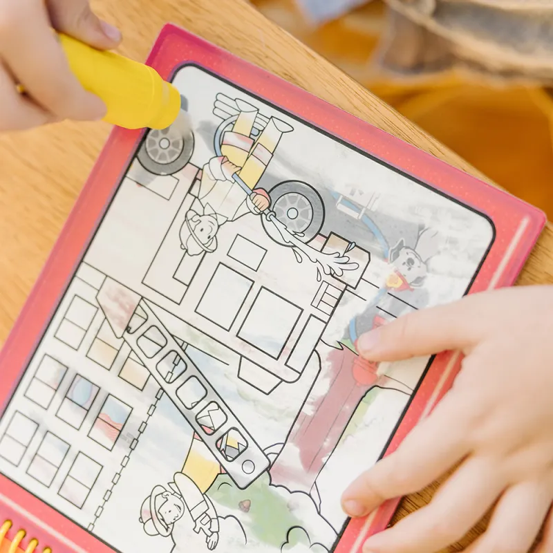 Melissa & Doug. Water WOW: Водна розмальовка з ручкою «Транспорт»