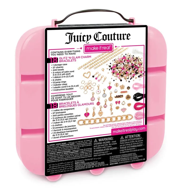 Juicy Couture: Набір для створення шарм-браслетів 'Шик та Блиск'