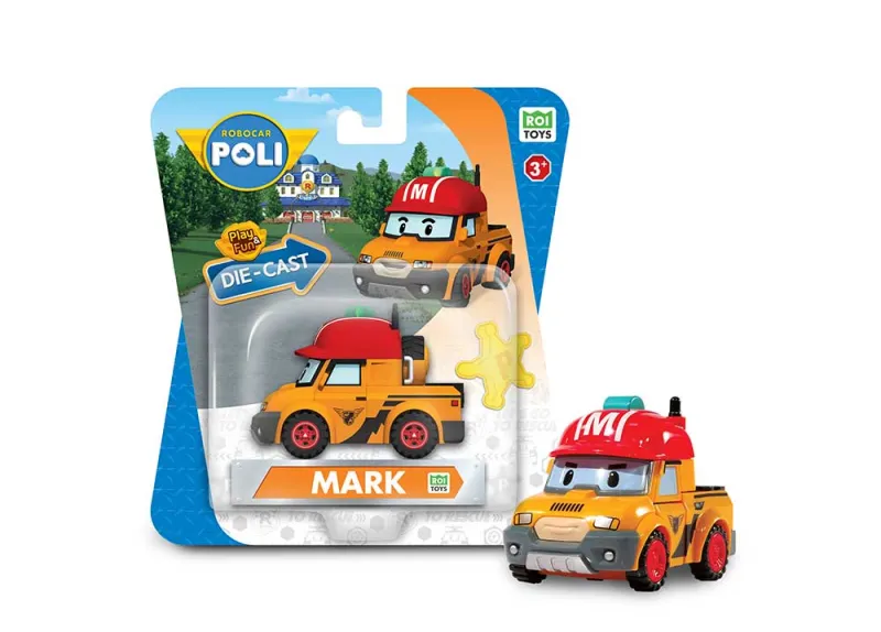 МЕТАЛЕВА КОЛЕКЦІЙНА МАШИНКА РОБОКАР МАРК DIE CAST