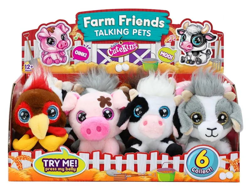Cutekins тварини на фермі Козеня (12 см)