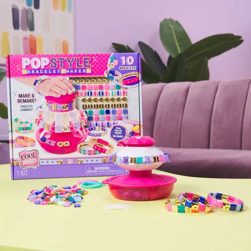 Cool Maker: Набір з машинкою для створення браслетів «Pop Style»