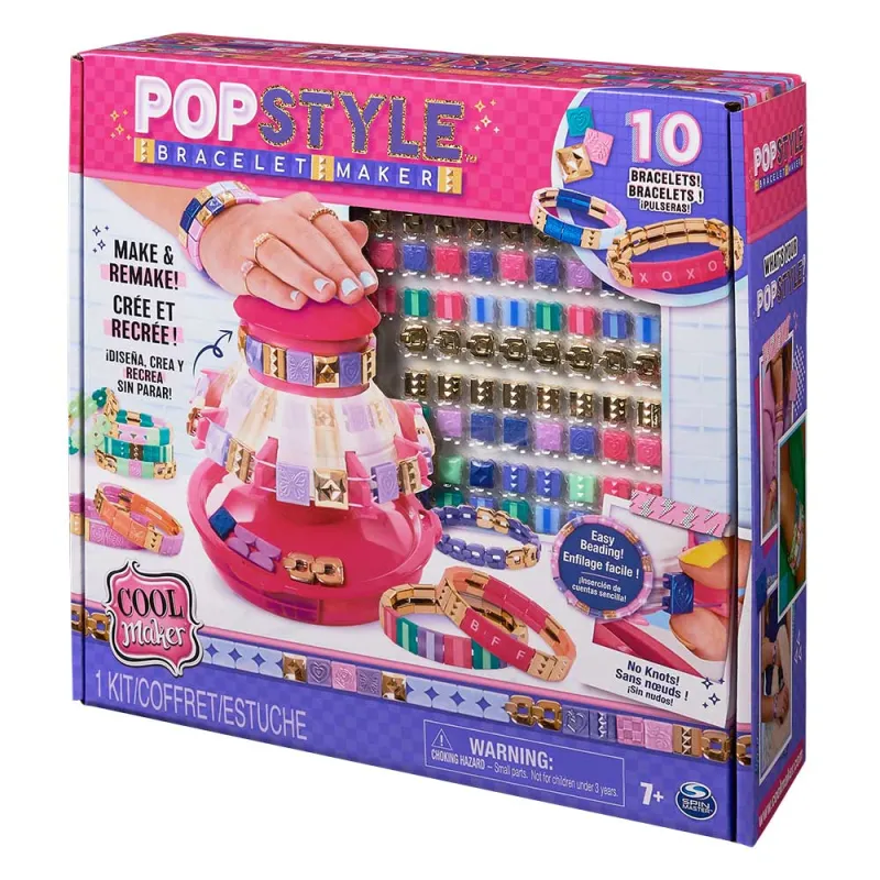 Cool Maker: Набір з машинкою для створення браслетів «Pop Style»