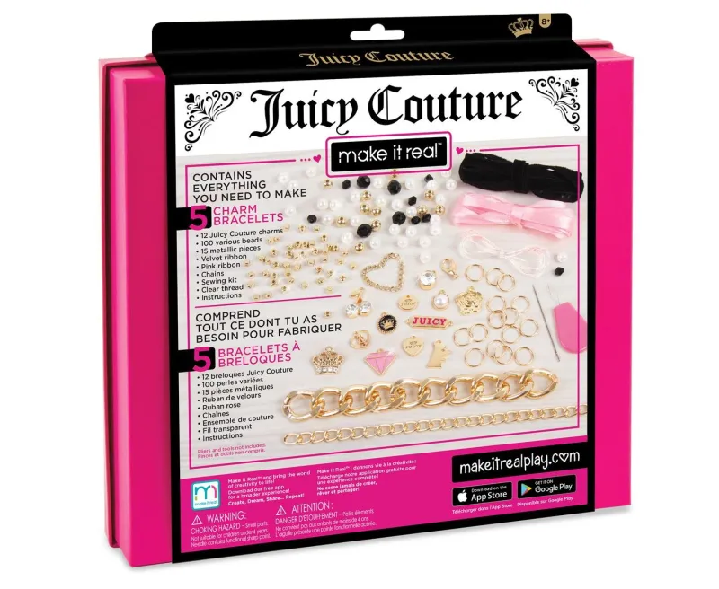 Juicy Couture: Набір для створення шарм-браслетів “Королівський шарм”