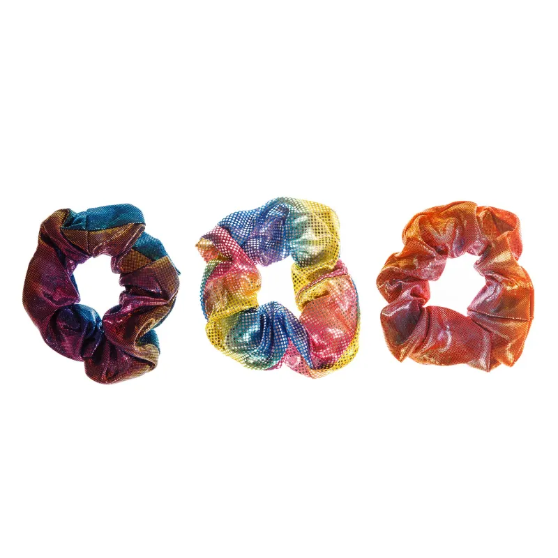 Резиночки для волосся SCRUNCHIES Кольори веселки