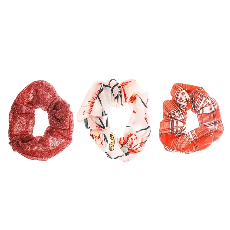 Резиночки для волосся SCRUNCHIES Вільний образ
