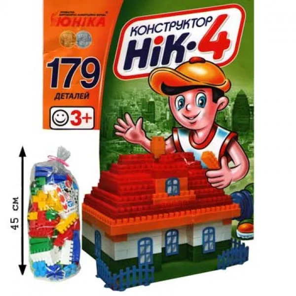 Конструктор 70910 "НИК-4" 179 дет.