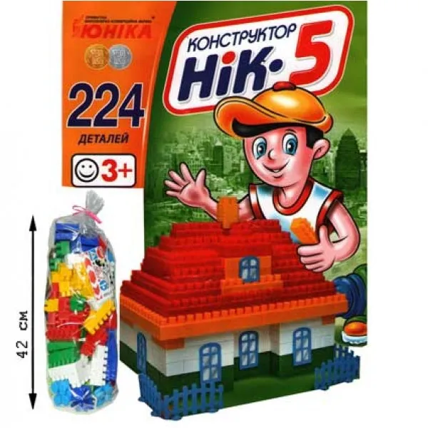 Конструктор 70927 "НИК-5" 224 дет.