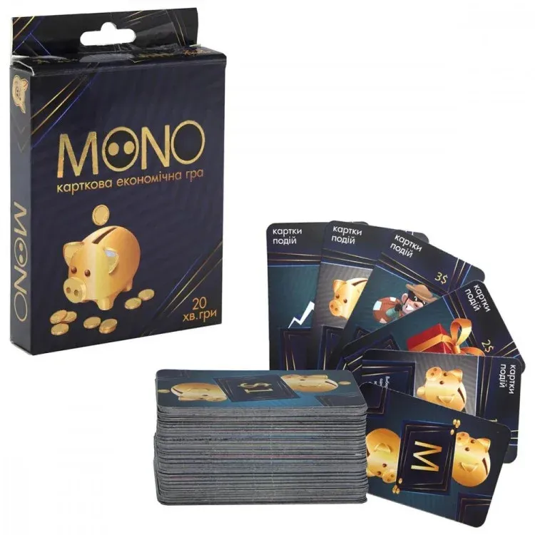 Карткова гра "MONO" Strateg 30569, 110 карток, інструкція