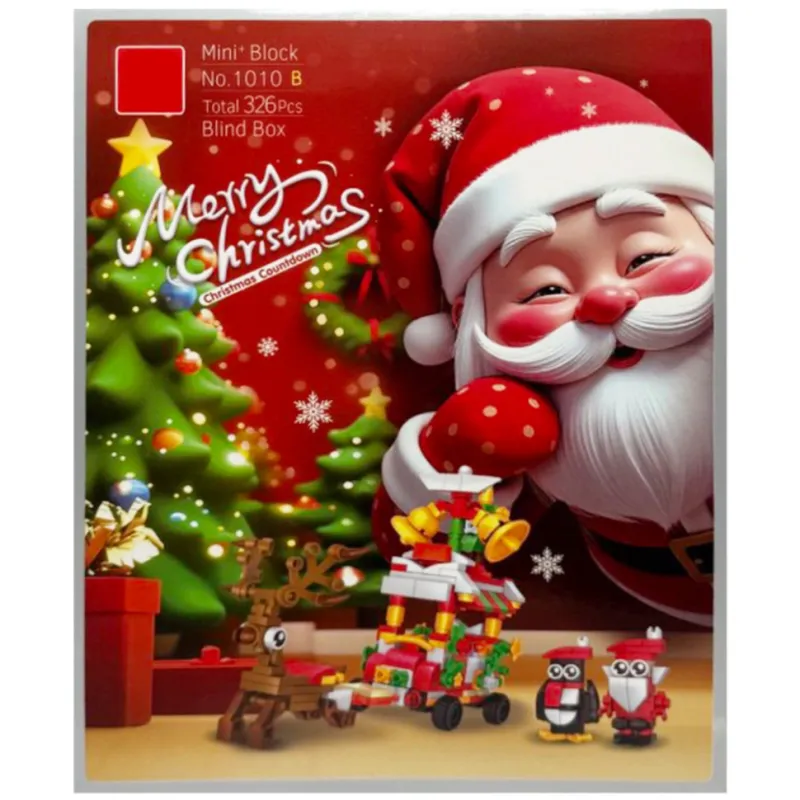 Дитячий констуктор адвент-календар "Merry Christmas" Bambi 1010B