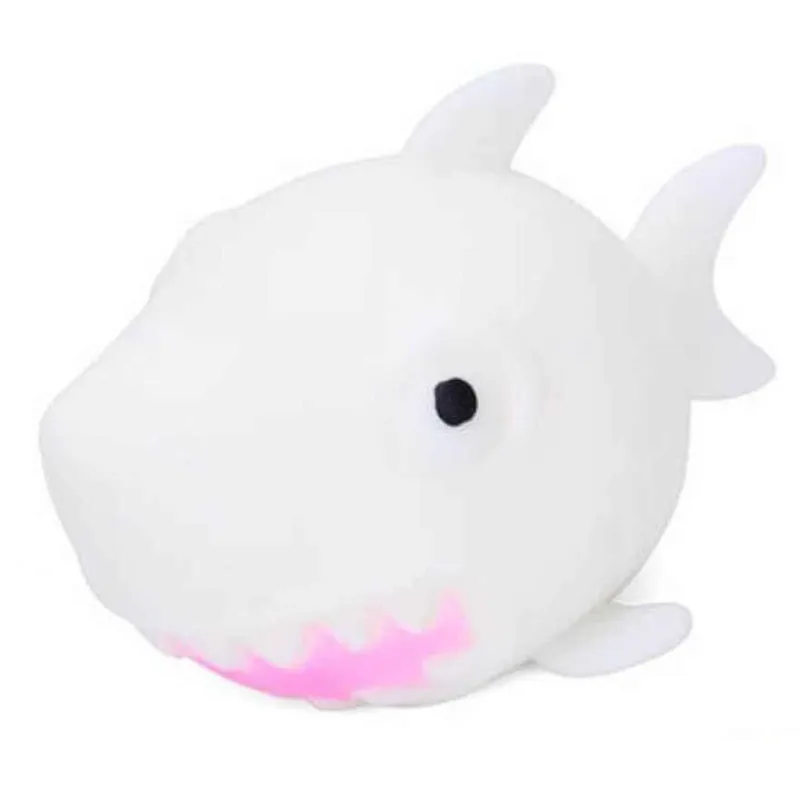 Дитяча іграшка-антистрес "Акула" Bambi MS 4043(White) з борошном, 10 см