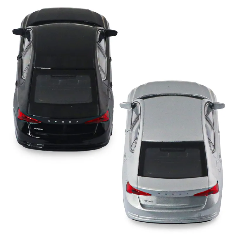 Автомодель - Skoda Octavia (чорний, сріблястий)
