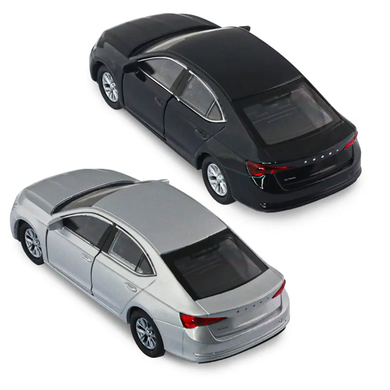 Автомодель - Skoda Octavia (чорний, сріблястий)