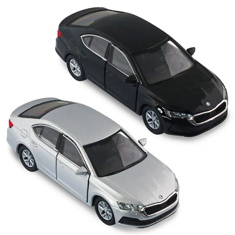 Автомодель - Skoda Octavia (чорний, сріблястий)