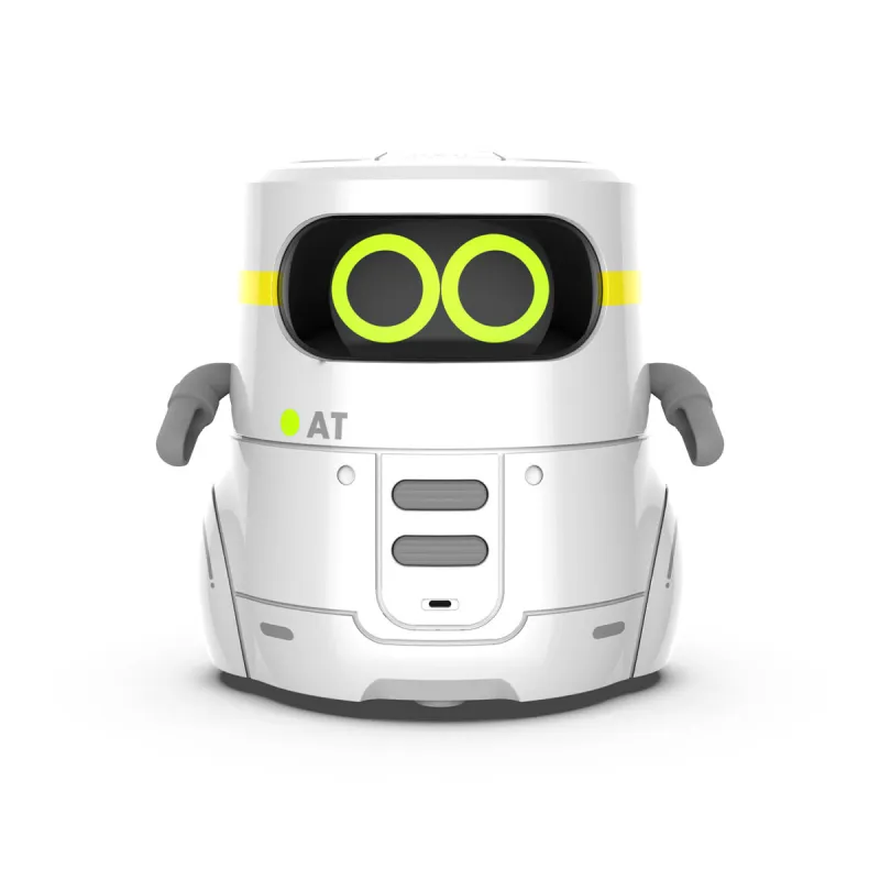Розумний робот з сенсорним керуванням та навчальними картками - AT-ROBOT 2 (білий)