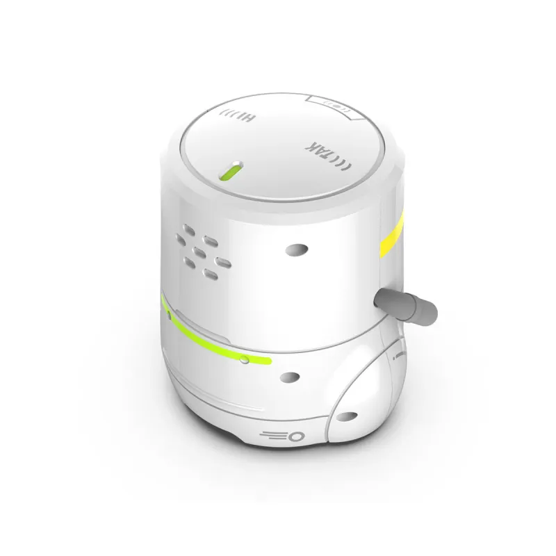 Розумний робот з сенсорним керуванням та навчальними картками - AT-ROBOT 2 (білий)