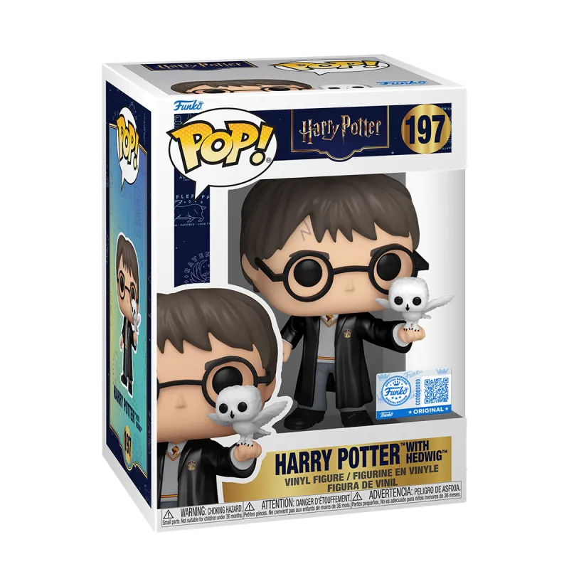 Ігрова фігурка Funko POP! серії Гаррі Поттер S20 - Гаррі з Гедвіґою