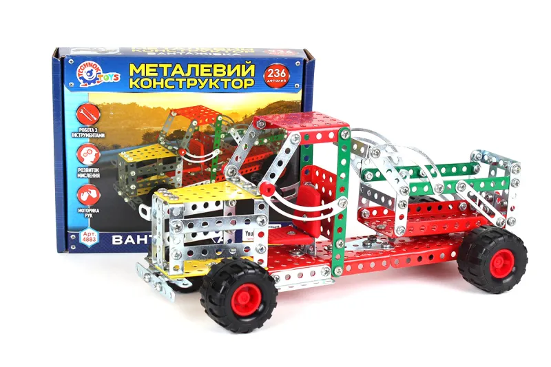 Конструктор металевий "Вантажівка"
