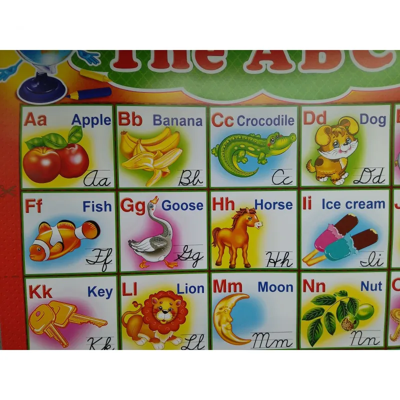 Плакат односторонний "English", 61,5х42,5 см