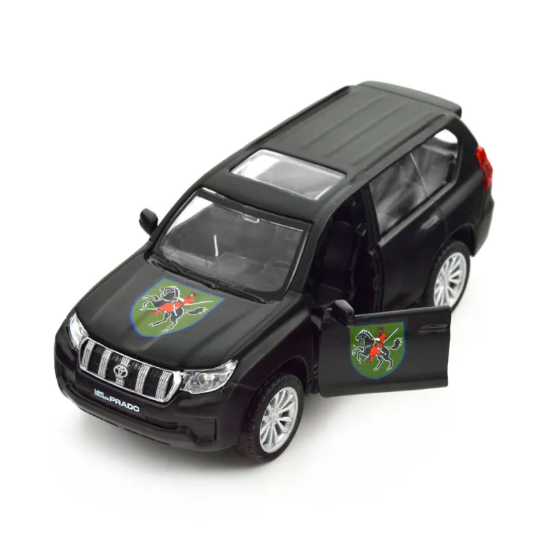 Машинка металева із серії "Шеврони Героїв" - Toyota Land Cruiser Prado - "110 ОМБР"