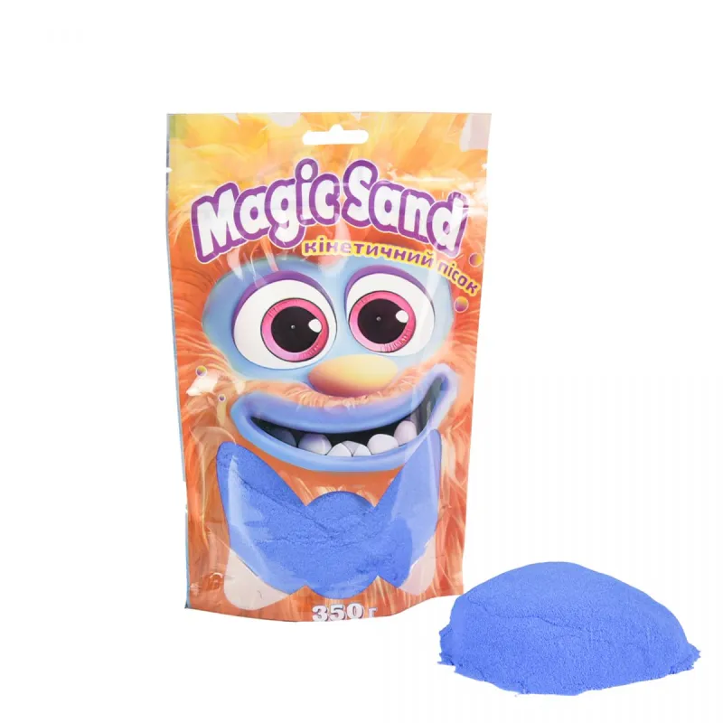 Кінетичний пісок "Magic Sand", 350 г (синій)