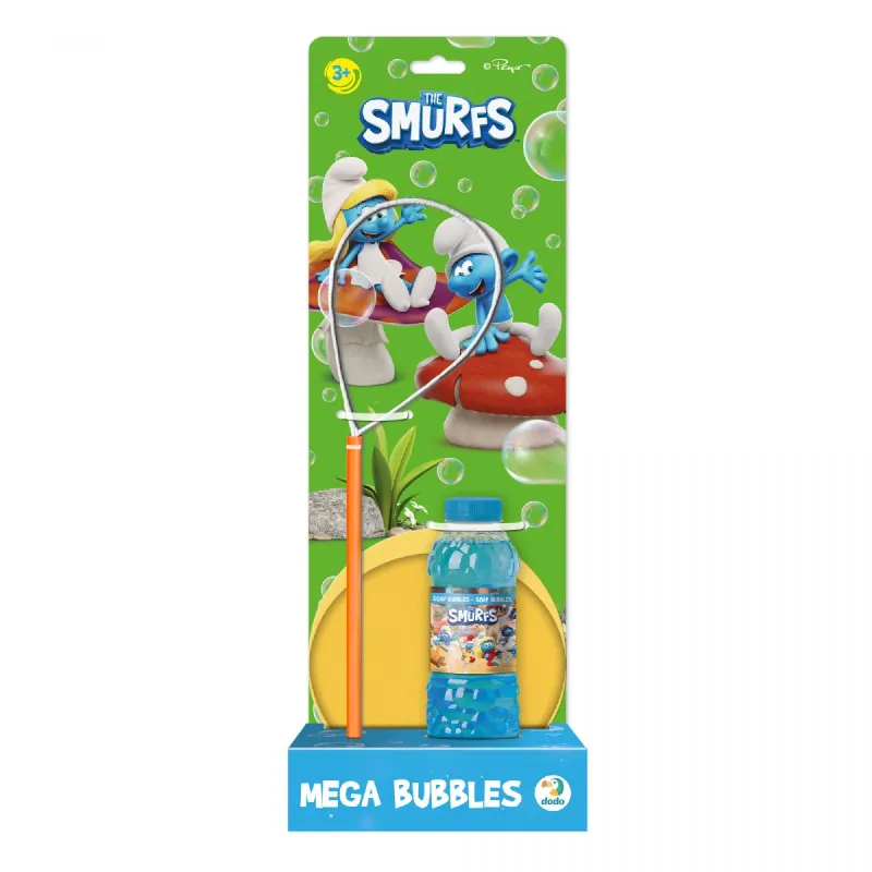 Мильні бульбашки "Mega Bubbles Смурфи / The Smurfs". Об’єм 450 мл